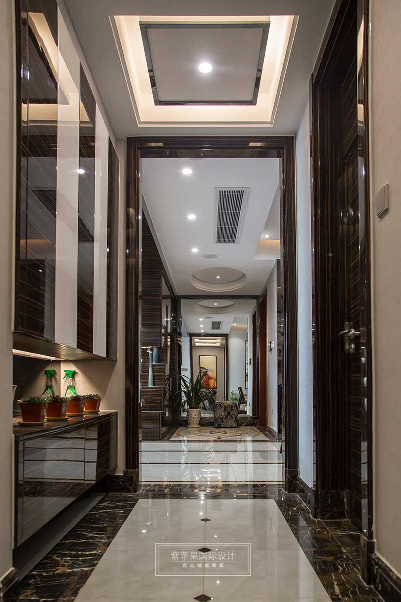 門廳及過道裝修實(shí)景圖