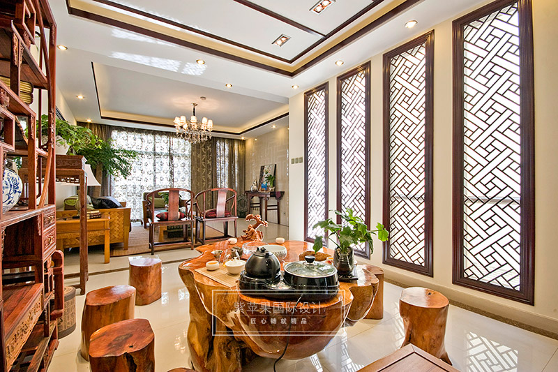 茶室裝修實(shí)景圖
