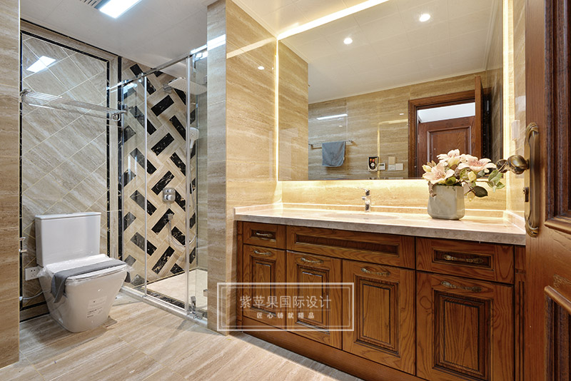 衛(wèi)生間裝修實(shí)景圖