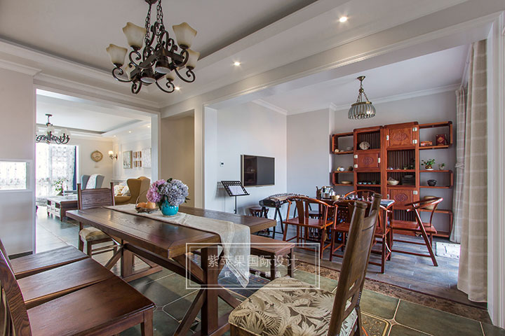 美式餐廳裝修效果圖