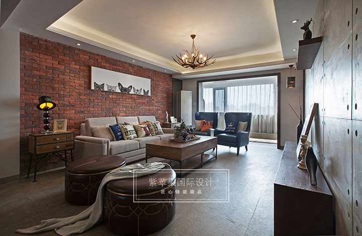 loft客廳裝修實景圖