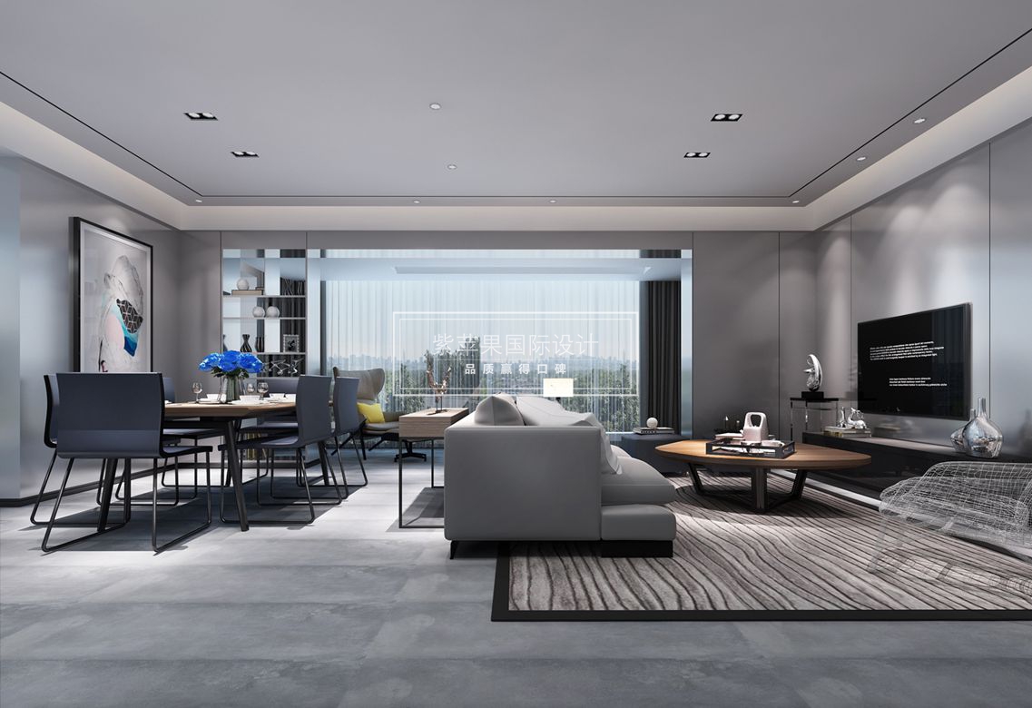 客餐廳.jpg 金科世界城裝修效果圖