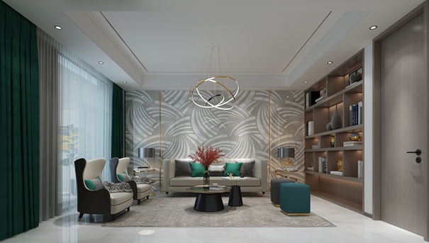 無錫紫蘋果裝飾 現(xiàn)代簡約別墅裝修